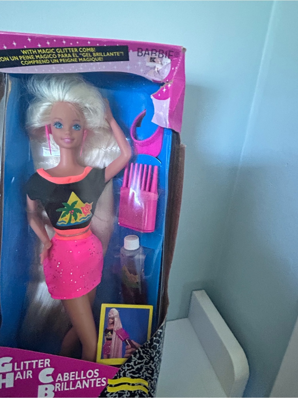 Glitter Hair Barbie - Picture 3 of 11